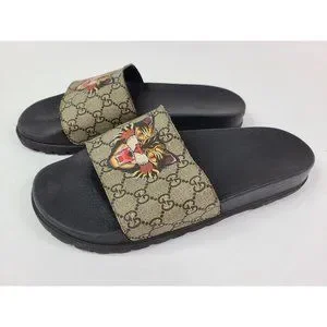 Gucci Kitty Logo Slides 箱あり Gucci Kitty Logo Slides 箱あり